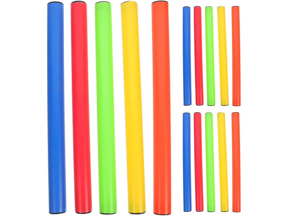 Juego De 15 Testigos De Relevos Para Carreras Escolares