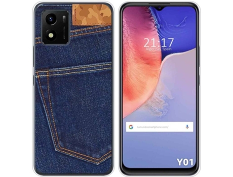 Carcasa Vivo Y01 TUMUNDOSMARTPHONE Dibujos Vaquero Multicolor
