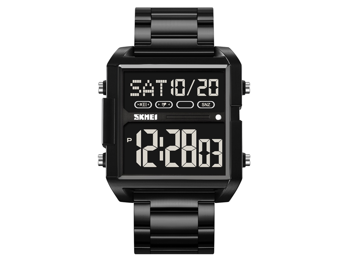 Reloj Digital Skmei 2299 Para Hombre, Resistente Al Agua Hasta 30 Metros, Con Retroiluminación, Cronógrafo Y Alarma.