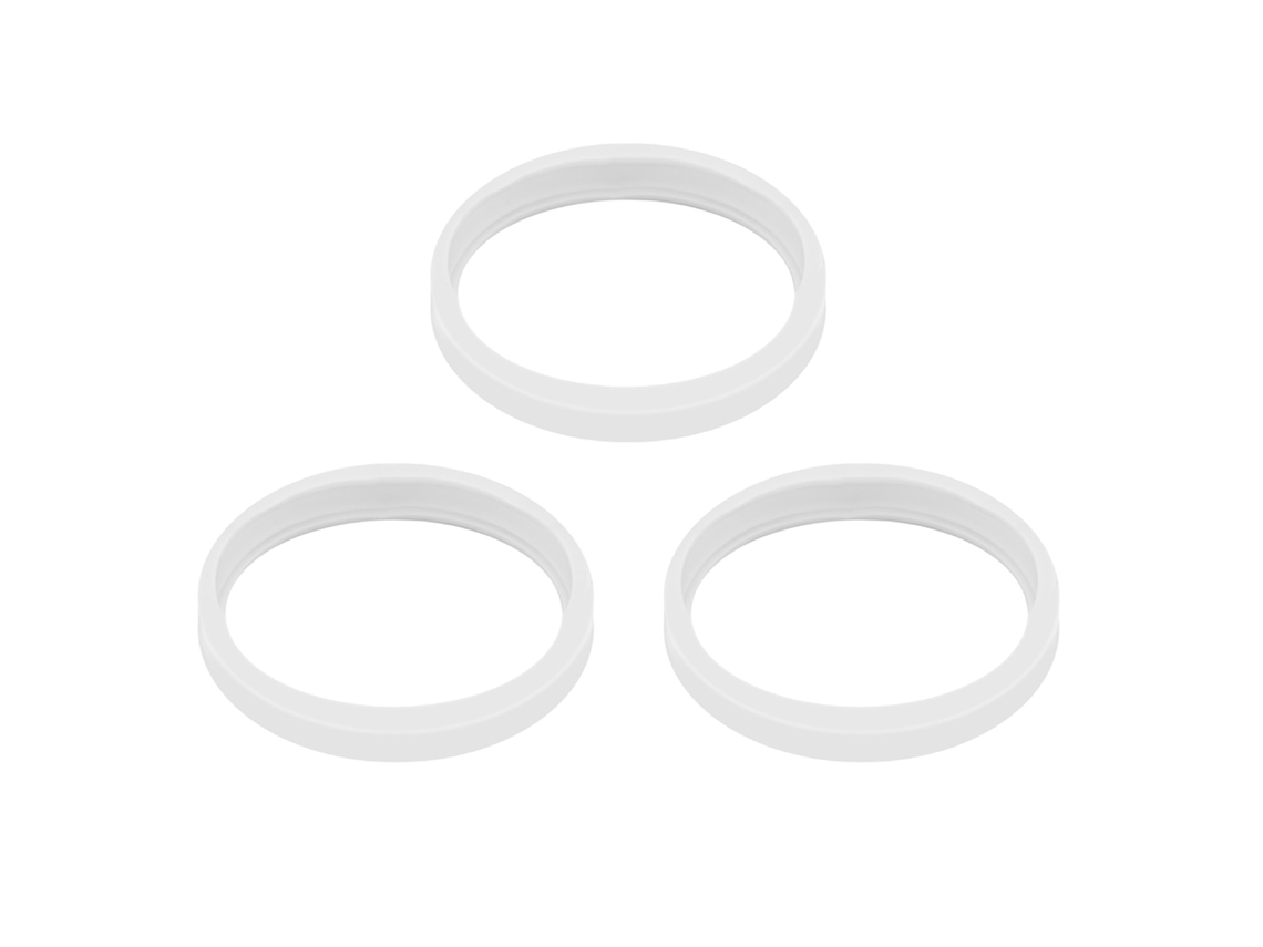 Juego de neumáticos para limpiafondos, 3 piezas, goma blanca, C10