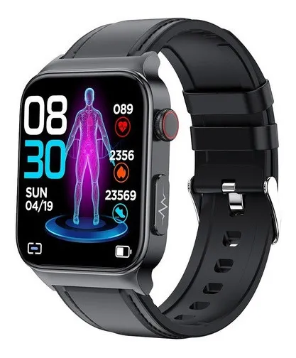 Reloj inteligente E500 con monitor de glucosa en sangre y