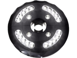 Linterna Led Inalámbrica Para Paraguas, 20 Led, Recargable Por Usb, Luz Blanca Fría, Ideal Para Acampar.
