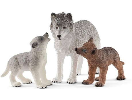 MuÁÂÁÂÁÂÁ±eca SCHLEICH Mama Loba Con Cachorros (Edad MÁÂÁÂÁÂÁ nima: 3 AÁÂÁÂÁÂÁ±os)