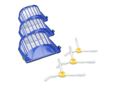 Kit de filtros de substituição adequado para irobot roomba 600 series 620 630