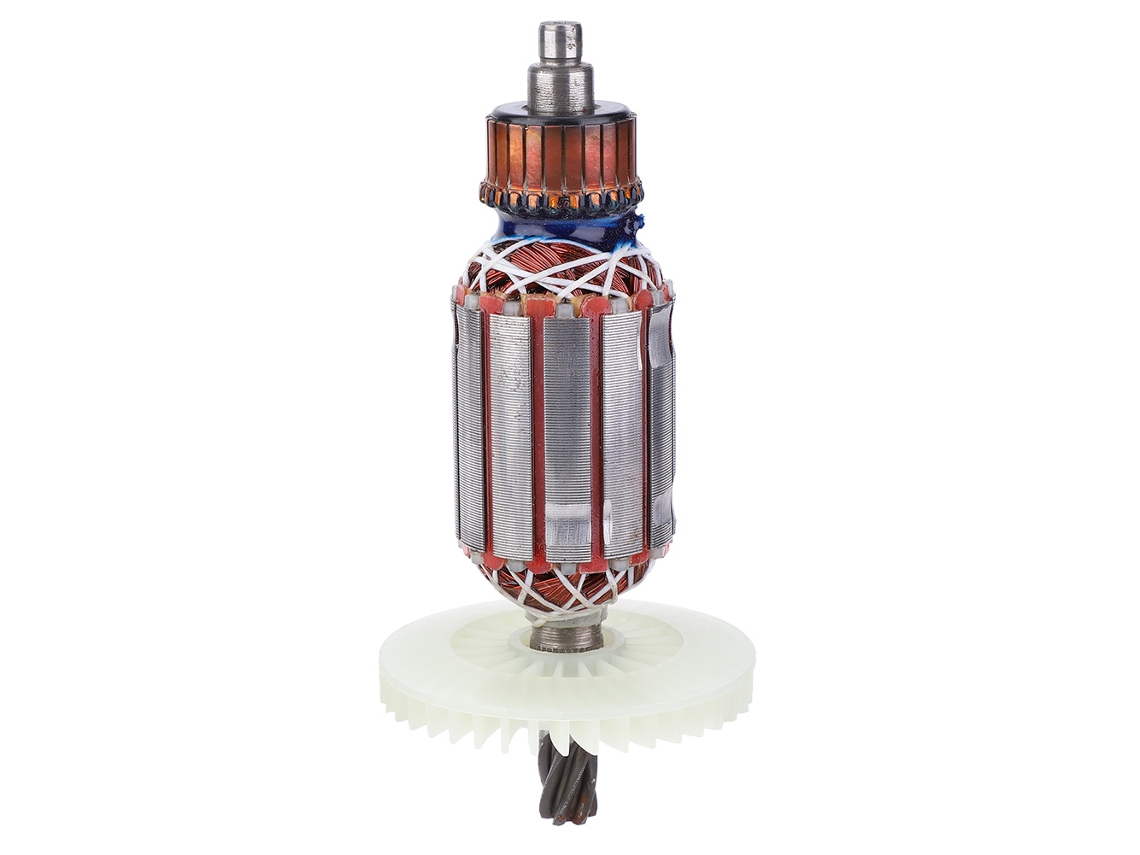 Rotor de armadura de 6 dentes para martelo elétrico de 26 polegadas, alta potência, universal e resistente.