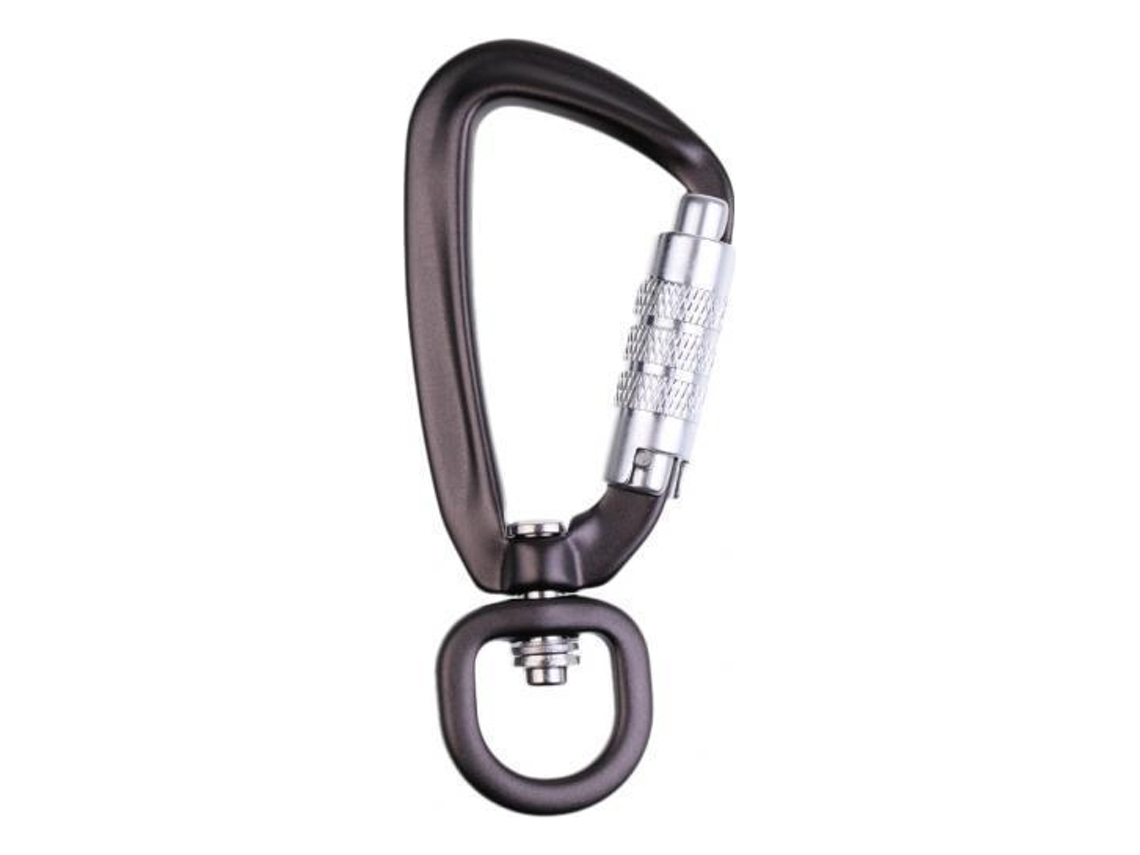 2x Mosquetón Para Acampar Clip Hamaca Hebilla Correa Para