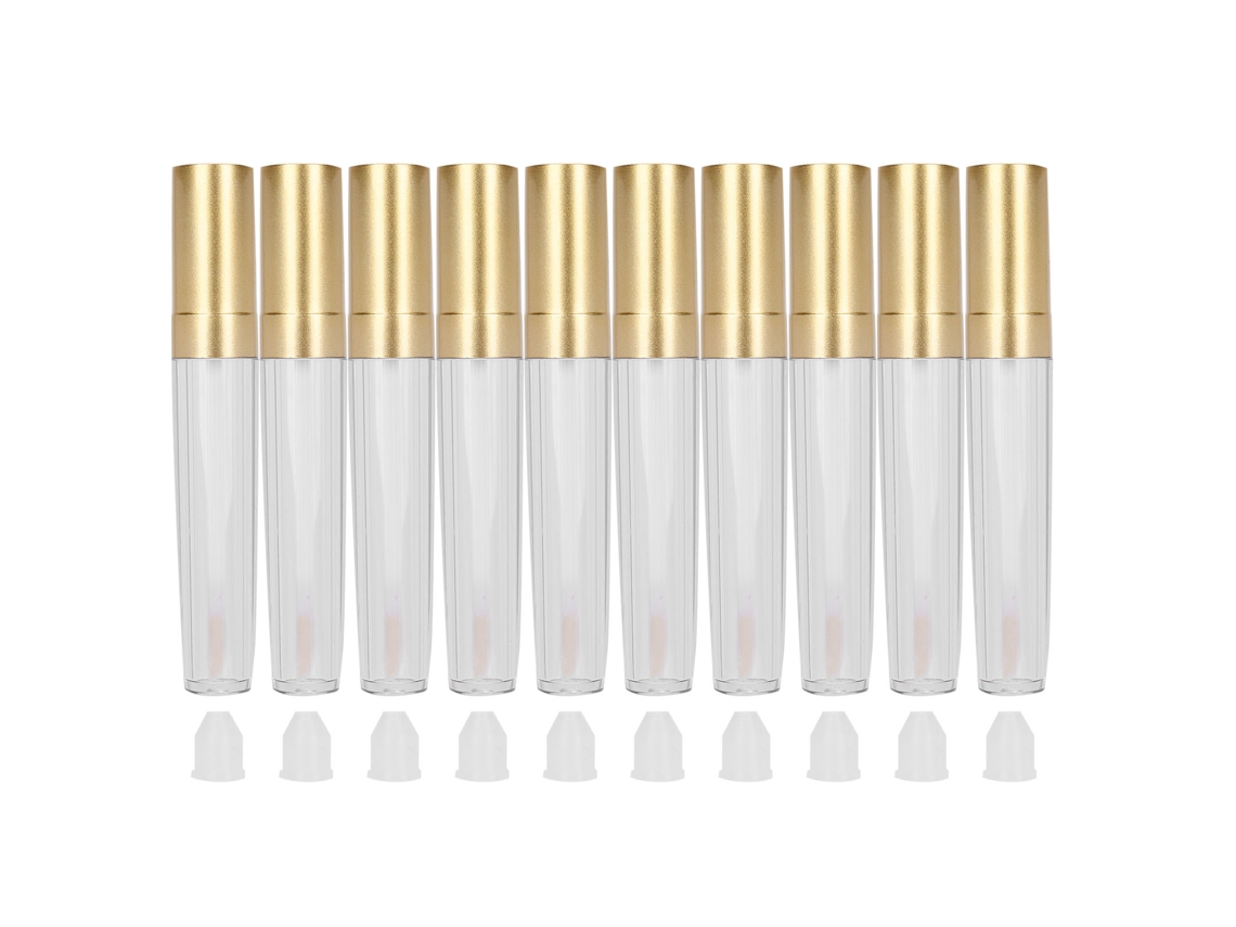 Tubos Y Botellas De Brillo Labial Vacíos Y Rellenables Para Guardar El Lápiz Labial.