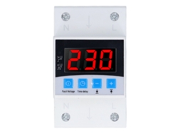 2026velora-protector De Voltaje Ajustable Autorecuperable Sobrecarga Y Bajo Voltaje Ac80‑300v 80a