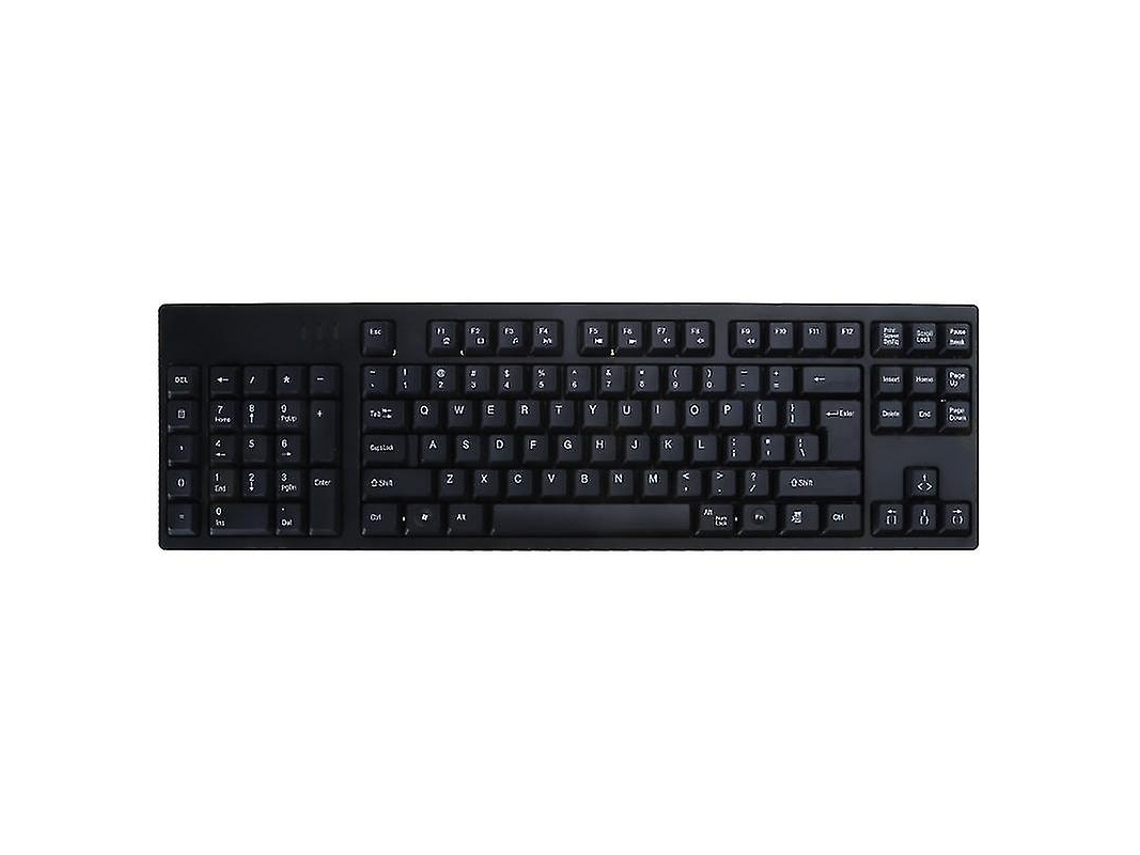 Teclado ergonómico para zurdos con teclado numérico integrado y conectores USB Everley891