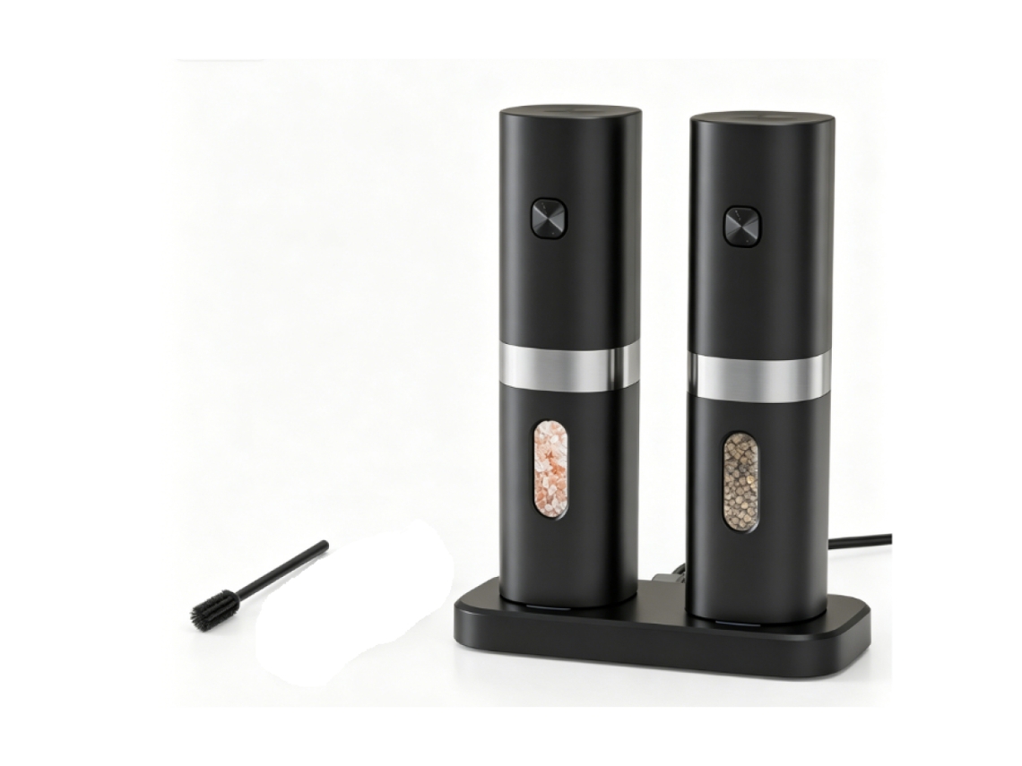 Sstrwgood Molinillo Eléctrico Automático Con Ajuste De Grosor Para Cocina Y Barbacoa