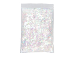 Kkml-glitter Adornos de cuentas cuadradas con purpurina para uñas, ideales para fiestas navideñas, 51 g (1.8 oz).