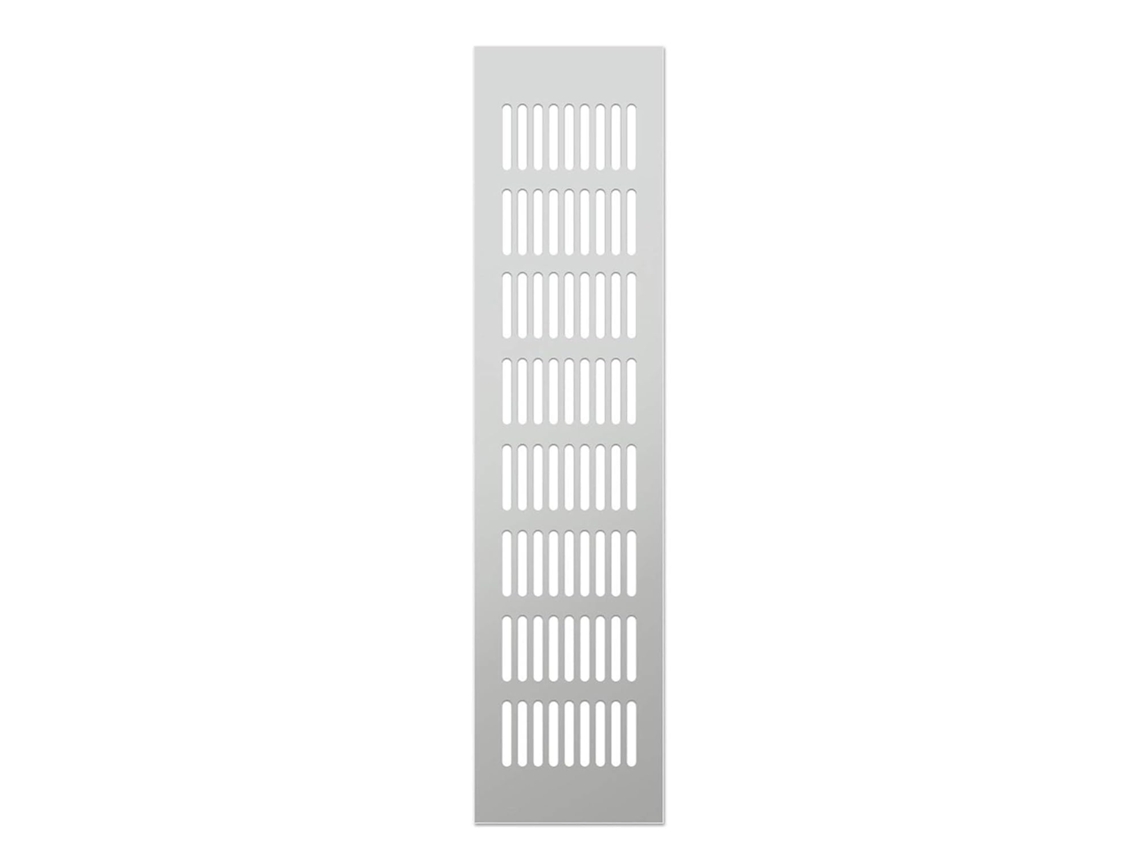 Rejillas De Ventilación, Rejilla Ventilación Rectangular Malla Transpirable En Aleación Aluminio, 200 Mm An...