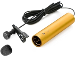 Micrófono De Condensador Cardioide Omnidireccional Xlr Lv6 Con Cubierta De Clip De 8,3 Mm