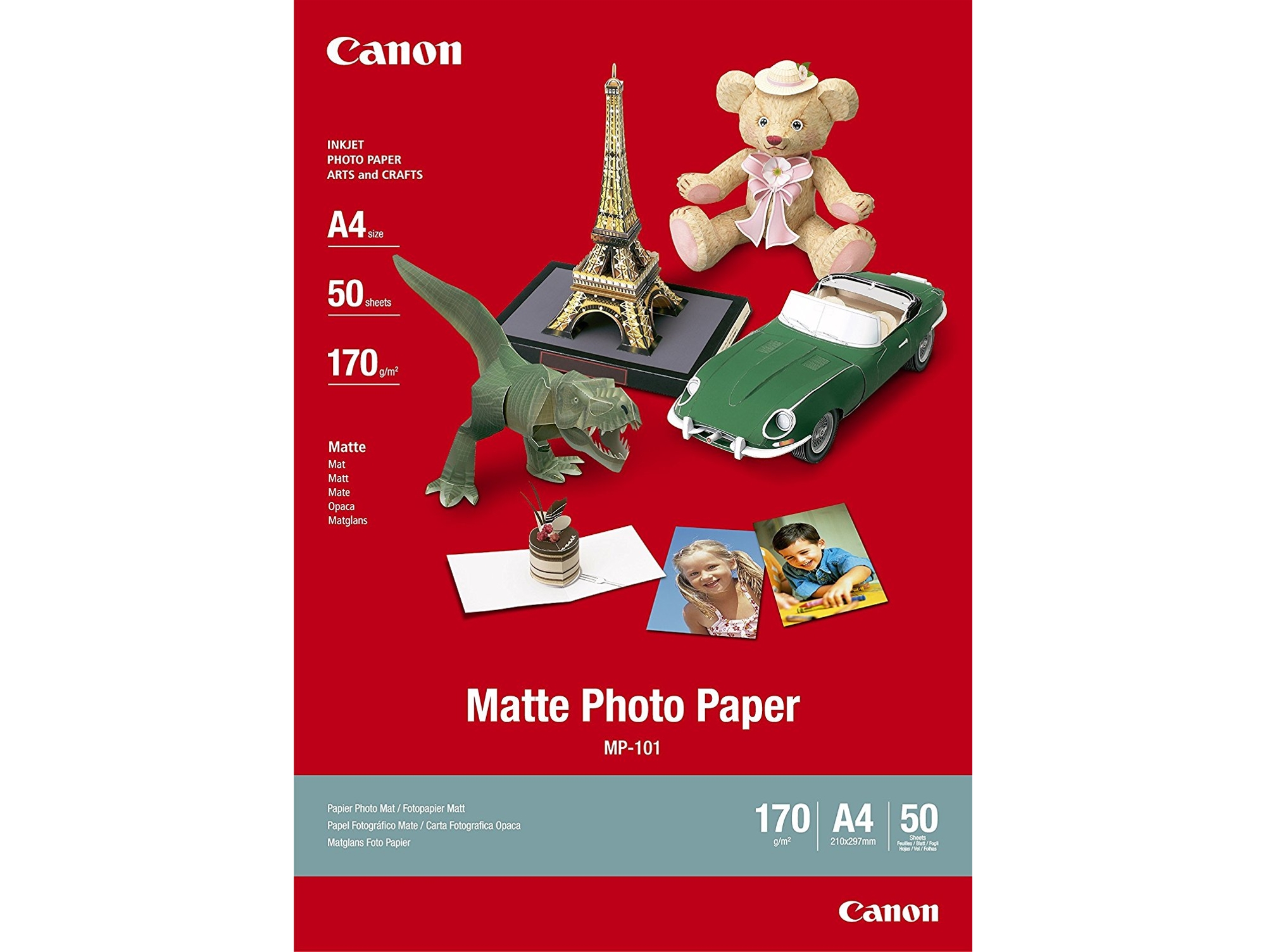 Papel Foto CANON  mp-101 A3  40h Mate