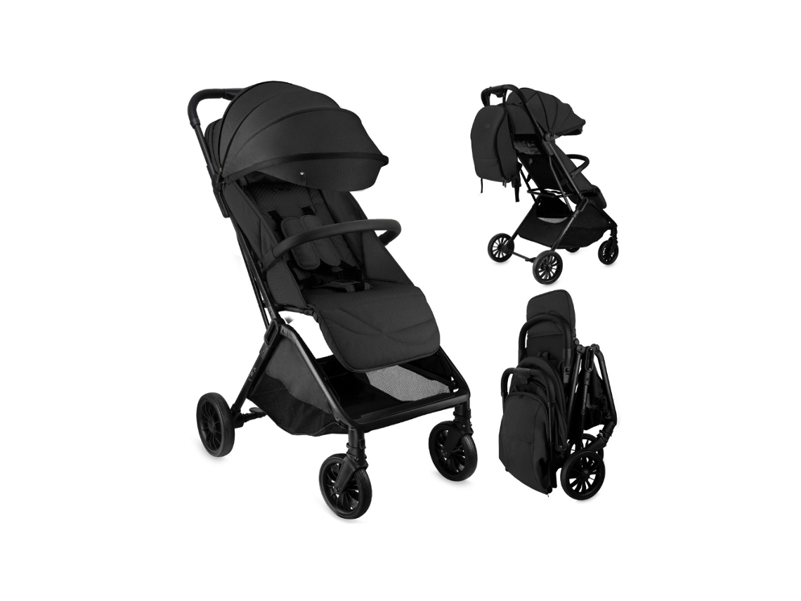 Cochecito Plegable Momi Andrea Black