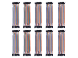 Yncm2026-10pcs Cable De Salto Macho A Macho Plástico 2.54mm Para Electrónica De Consumo