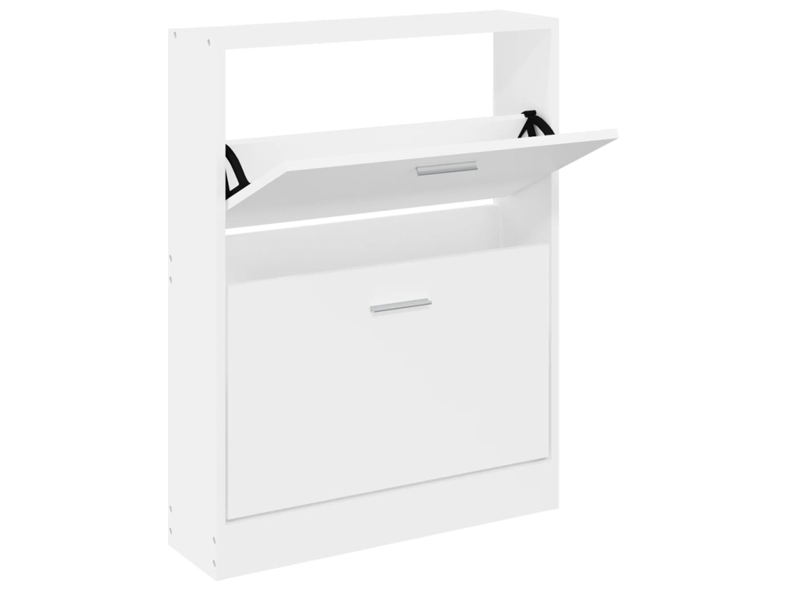 Zapatero Blanco 59x17x81 cm Madera de Ingeniería EXCLUSIVA MAISON
