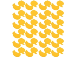 Juego de pegatinas antideslizantes con forma de patitos amarillos para niños y niñas, ideales para la hora del baño, Slowmoose