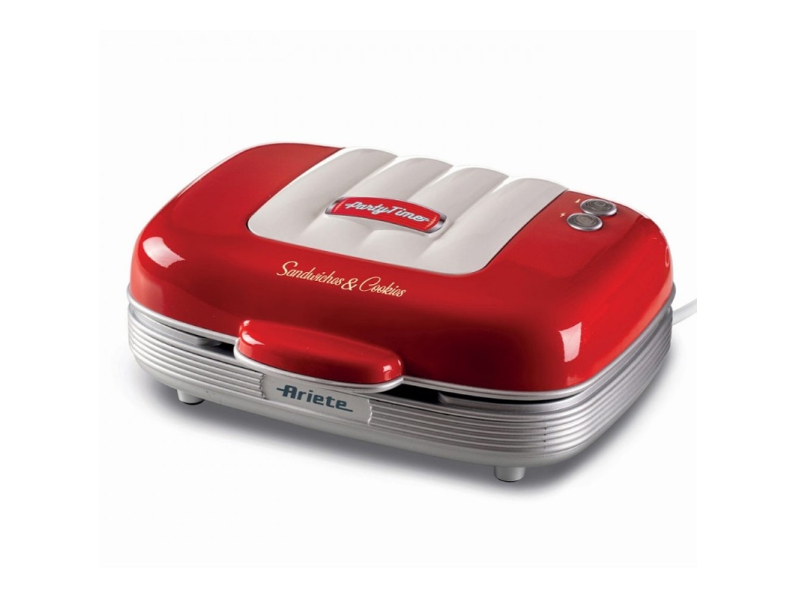 Sandwichera ARIETE 1972/00 3 En 1 Cupcakes Rojo