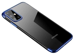 Carcasa Samsung Galaxy A72 LMOBILE Silicona 89 Azul