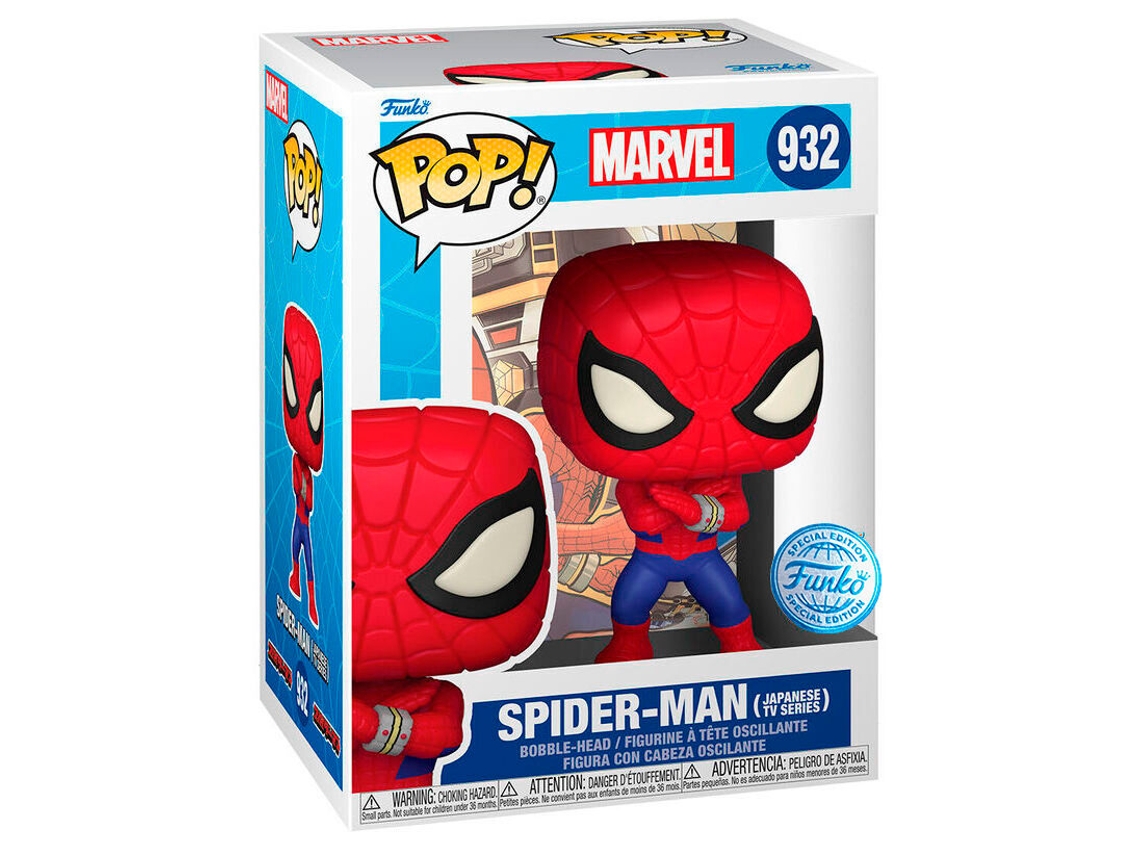 Figura Pop exclusiva de Spider-Man de Marvel B.active
