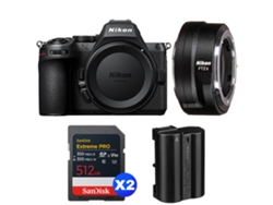 Z5 II + FTZ II + 2 tarjetas Sandisk Extreme Pro UHS II SDXC de 512 GB + Nikon EN EL15C + Libro electrónico “20 consejos para fotos impresionantes” NIKON
