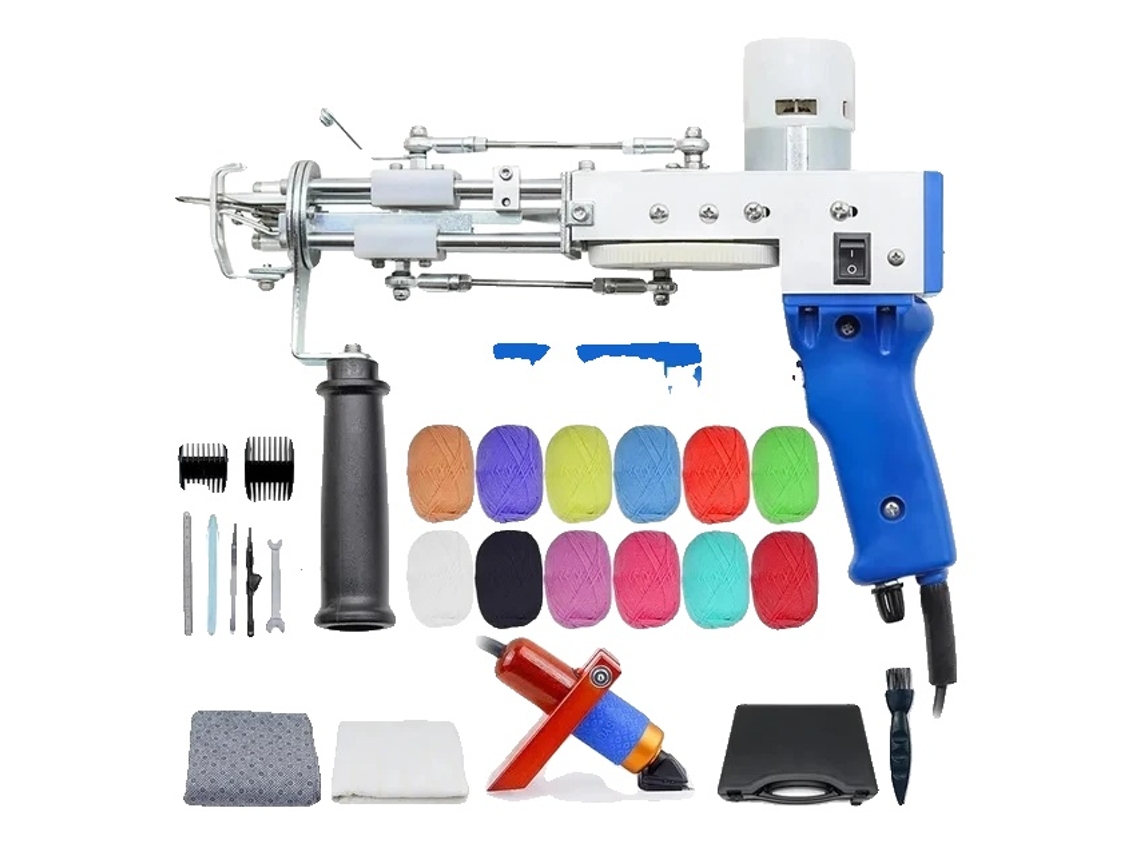 Pistola de tufting, diseño portátil, alta eficiencia, kits de pistolas de tufting