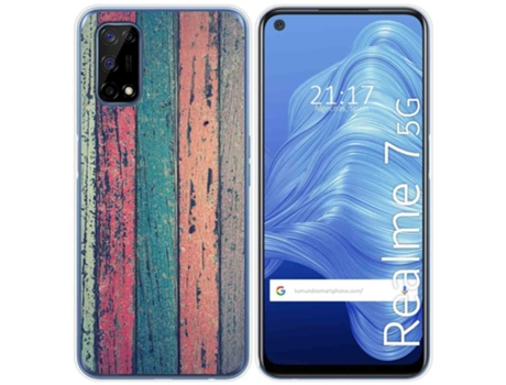 Carcasa Realme 7 5G TUMUNDOSMARTPHONE Dibujos Multicolor