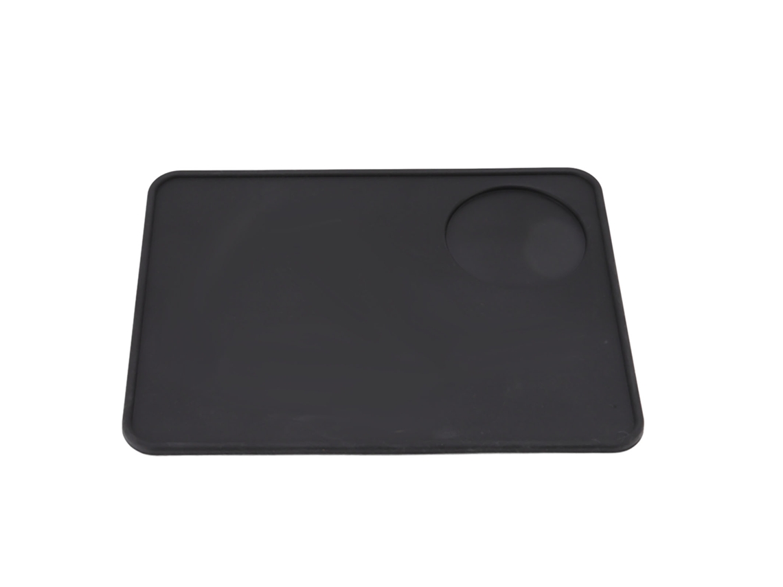 Alfombrilla De Silicona Antideslizante De Grado Alimenticio Para Prensar Café, Ideal Para Uso Doméstico En Bares.