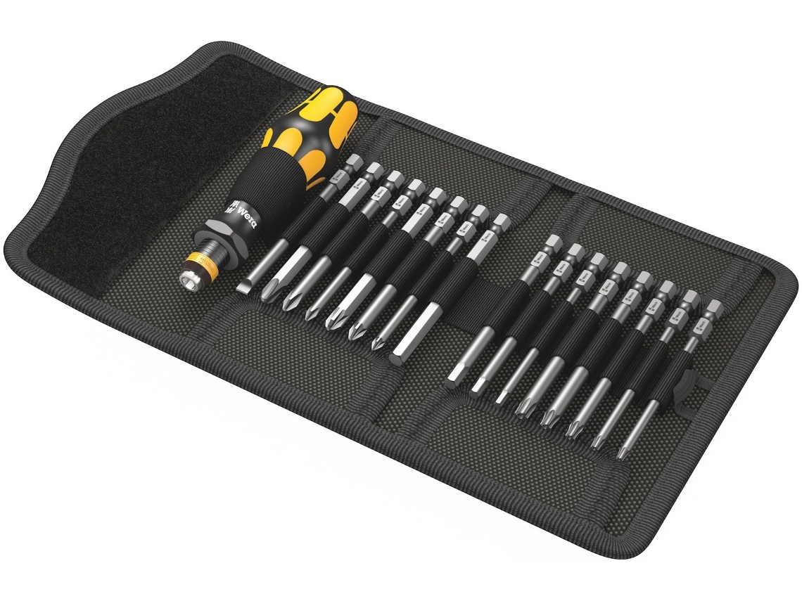 Bolso plegable con puntas de 89 mm de largo Kraftform Kompakt 60 ESD WERA 05051043001