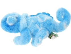 Camaleón de peluche magnético con forma de dibujos animados: un juguete adorable para los amantes de los animales.
