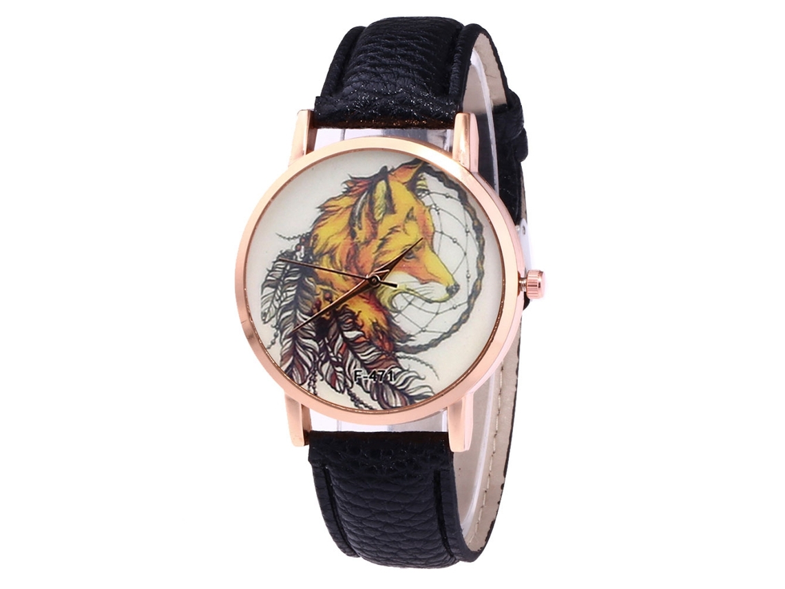 Reloj De Pulsera De Cuarzo Zhoulianfa De Estilo Casual Y Moderno Para Hombre Y Mujer (negro)
