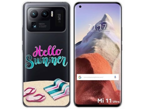 Carcasa Xiaomi Redmi Note 10 5G TUMUNDOSMARTPHONE Dibujos Transparente Multicolor