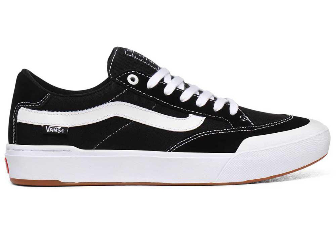 VANS Cuero de Gamuza (36.5 - Negro)