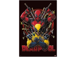 Póster B.activo de Marvel Deadpool Wolverine 2