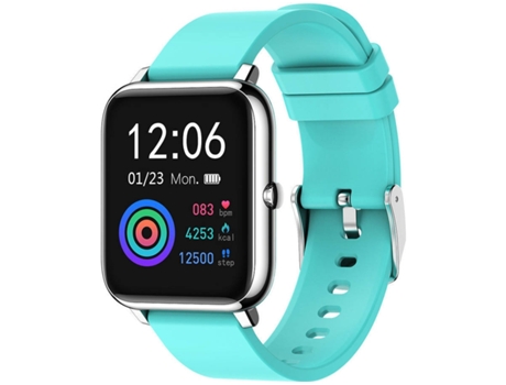 Smartwatch ENKERS Monitor de Ritmo Cardíaco Monitor de Presión Arterial de Sueño Compatible con Android Iosazul -Azul