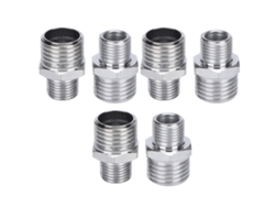 Juego De 6 Conectores Para Aerógrafo Con Rosca Macho G1/8in A Adaptador Para Pistola Pulverizadora G1/4in Tda3