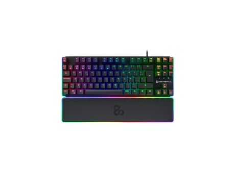 Teclado Gaming Optomecánico NEWSKILL Gungnyr TKL Pro | RGB | Tenkeyless | Switch Gateron Intercambiable | Negro