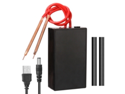 Máquina de soldar portátil pequeña para bricolaje con 6 velocidades ajustables, 2 modos, recargable, con lápiz de soldadura y cable de carga.