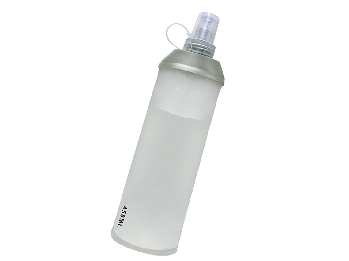Bolsa De Agua Portátil De 450 Ml, Libre De Bpa, Plegable, Para Escalada, Ciclismo, Maratones Y Rally Cross.