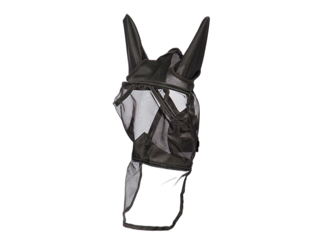 Máscara Antimoscas HARRY'S HORSE Flyshield Negro (L)