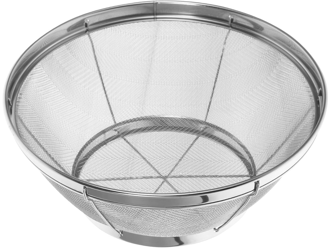 Utensilio De Cocina Comodidad Moderna En Forma De Cuenco: El Colador En Forma De