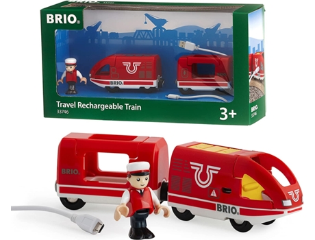 Jogo de Mesa BRIO Rechargeable Passenger Train (3 Anos)