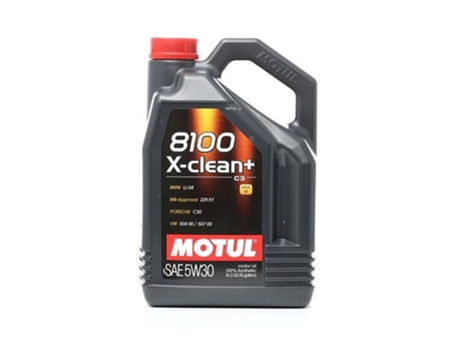 Aceite De Motor 8100 x-Clean+ 5W30 5L MOTUL