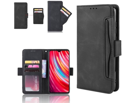 Carcasa Huawei P40 Lite HFS-HOUSE Cartera Negro