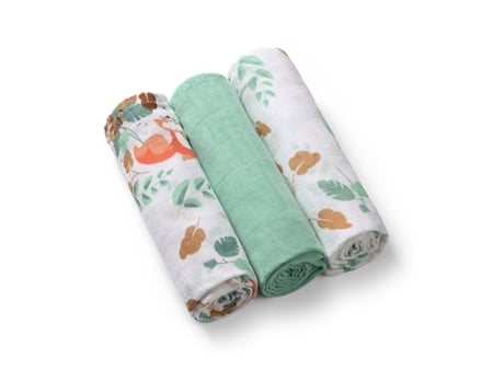 Pañales Muselina 3Un BABY ONO Menta