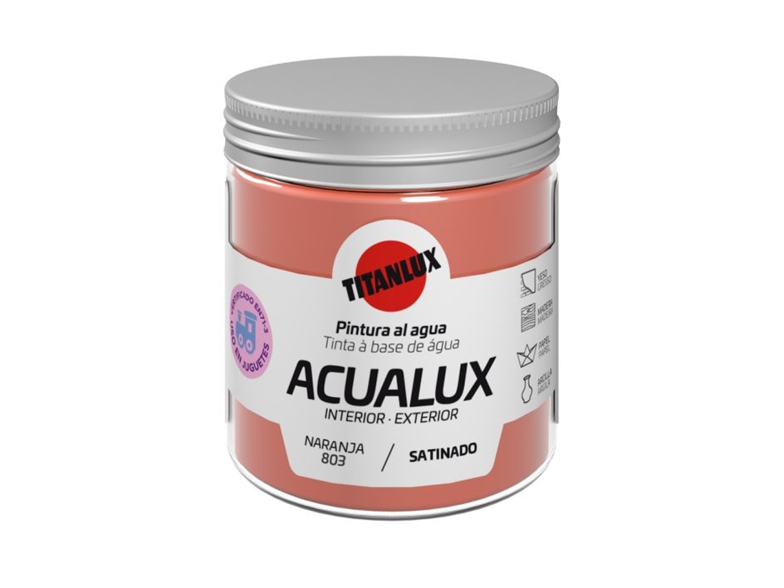 Acualux Satin 75ml Naranja