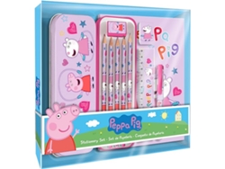 Set de papelería de Peppa Pig, 11 piezas, 83706
