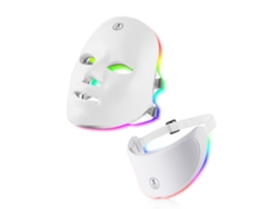 Máscara De Cuello Con Luz Roja Led, Reafirma La Piel, Antienvejecimiento, Bioluz, Belleza, Blanqueamiento, Uso Doméstico.