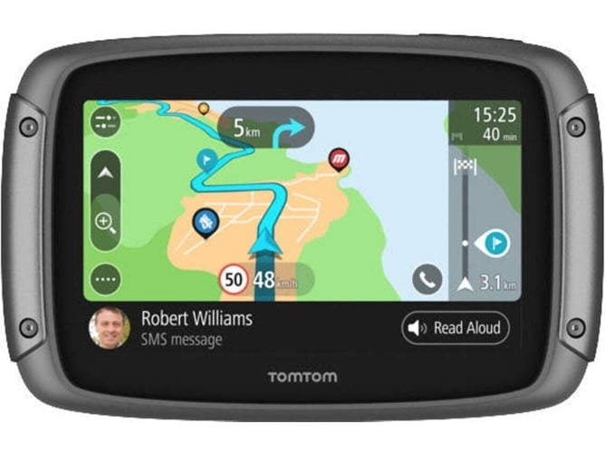 Navegador GPS TOMTOM RIDER 550 Premium Pack (Mundo - Bluetooth - 4.3'' - 6h de autonomía)